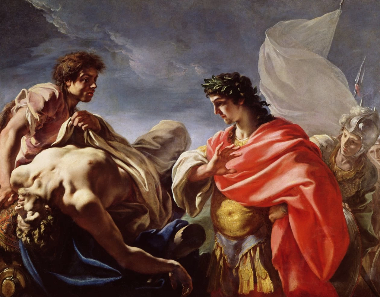 Achille e il corpo di Patroclo
